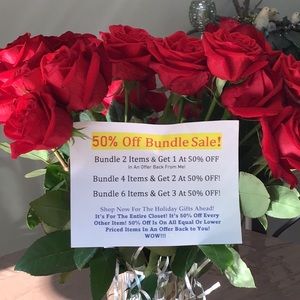 Bundle Sale 2 or more items!